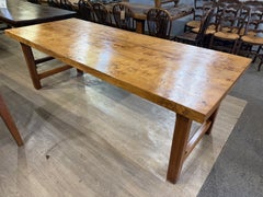 Stunning Antique Elm Farmhouse Table