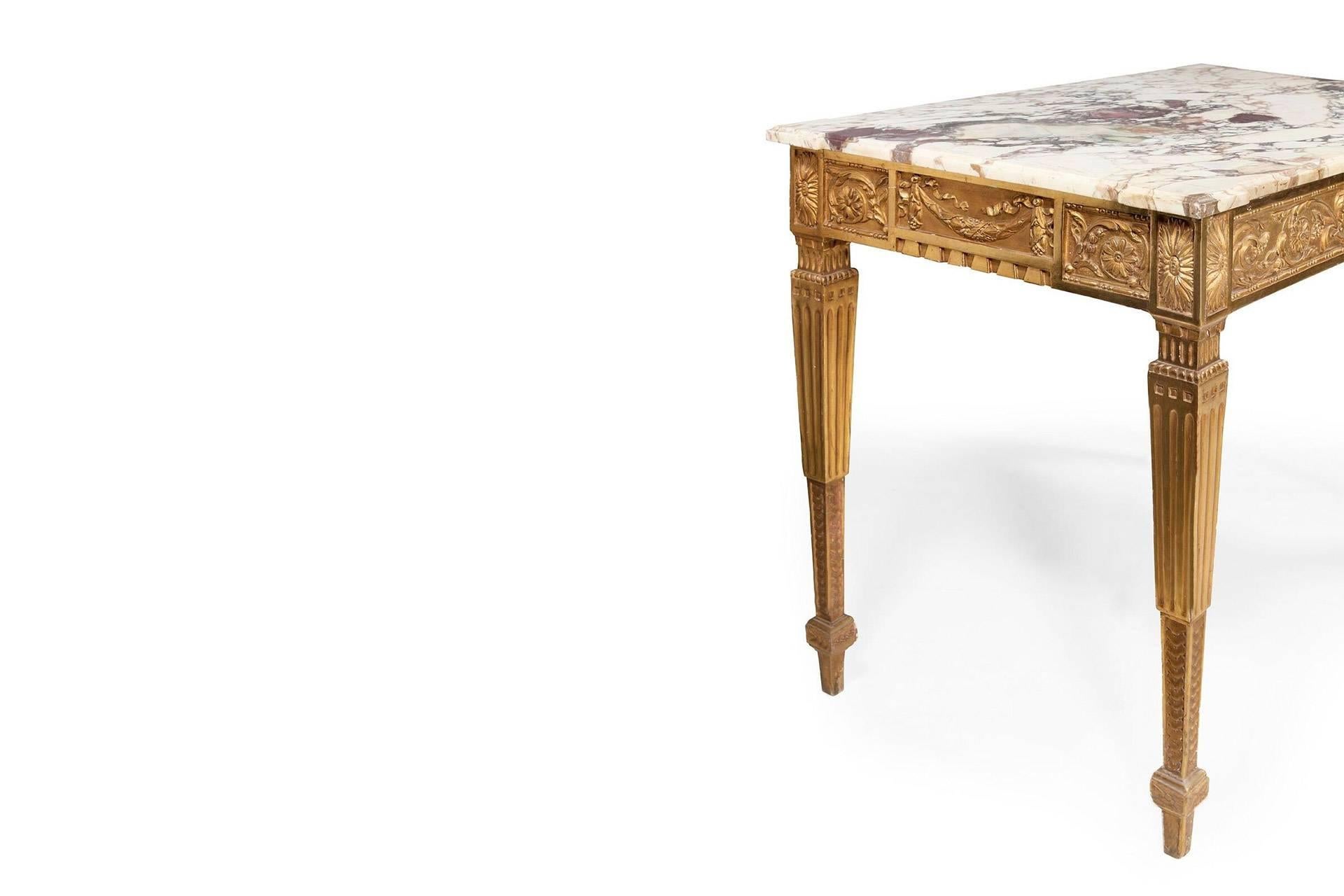 18th Century and Earlier 18th Century Louis XVI Console For Sale