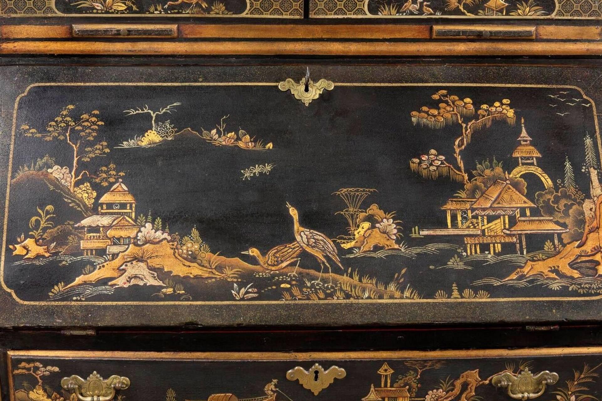 Chinoiserie George III Cabinet For Sale 3