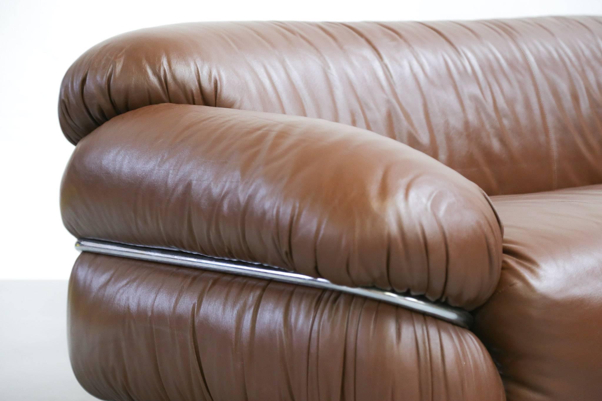 Mid-Century Modern Sesann Sofa by Gianfranco Frattini for Cassina, 1960s