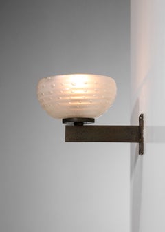 Wall Lamp Murano Glass Art Deco 50s, G186