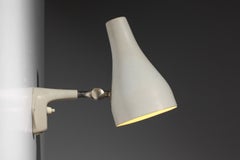 Pair of 1960s Swedish Asea beige spotlight wall lamps