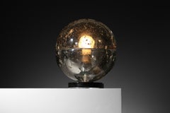 Large Italian bubble-glass ball lamp from the 1950s - K093