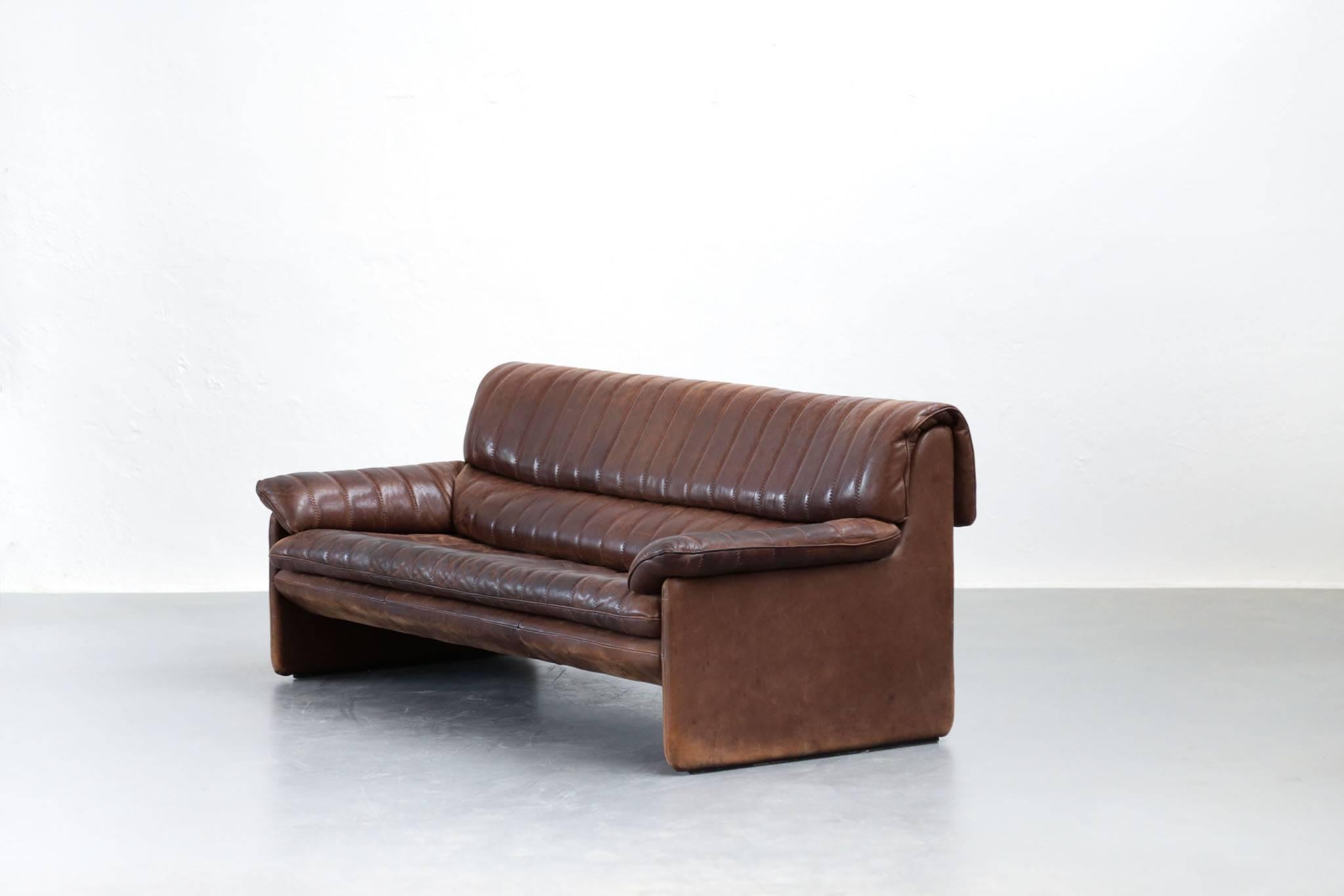Two De Sede Sofa Design Switzerland DS-85 Leather 4