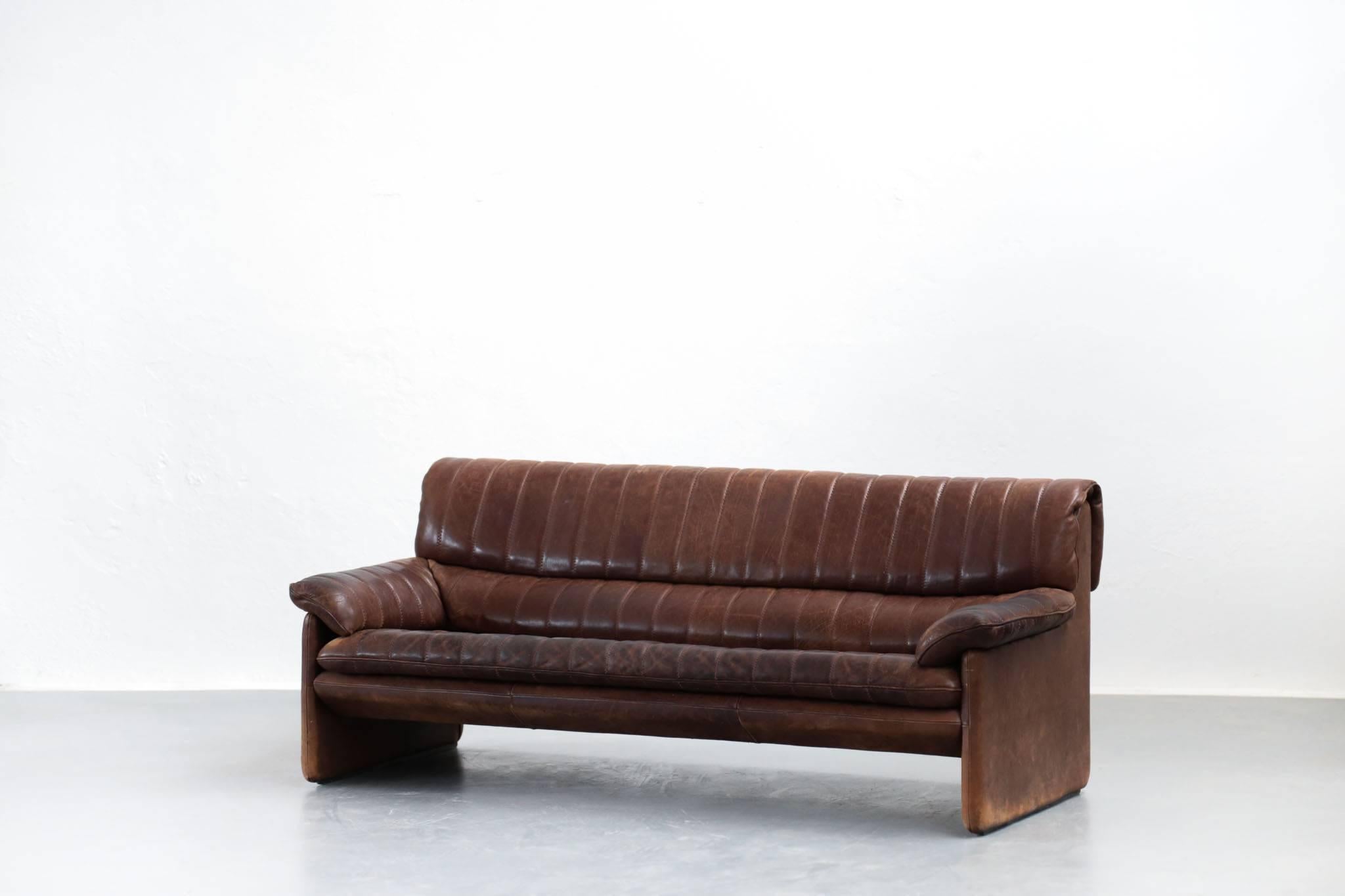 Two De Sede Sofa Design Switzerland DS-85 Leather 2
