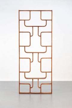 Wall Units Czech Republic Screen Oak, 1960s, Ludvik Volak, Midcentury