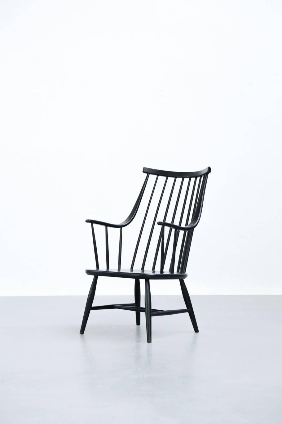 Ein Paar Lena Larsson-Sessel für Nesto Scandinavian  (Holz) im Angebot