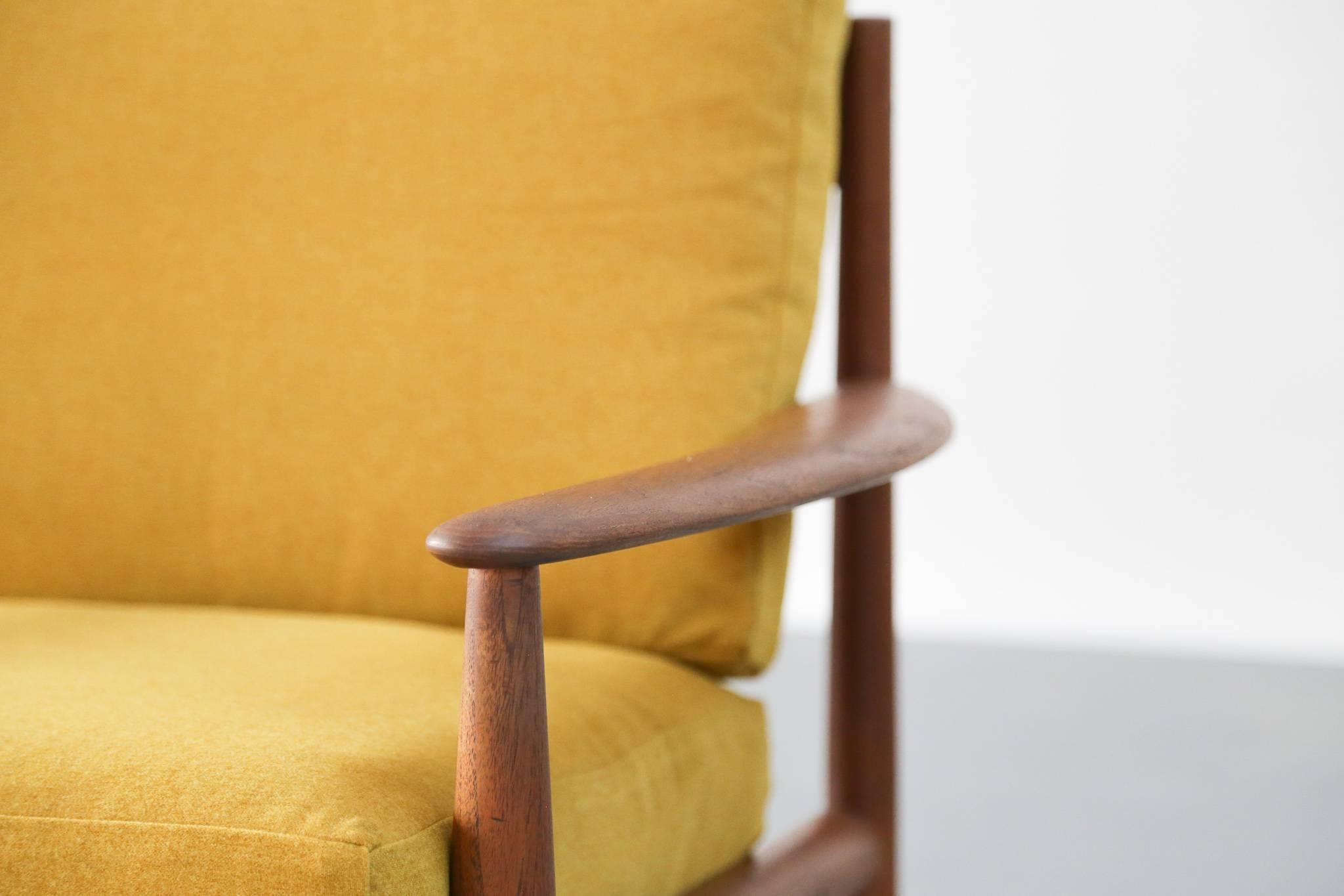Lounge Chairs Grete Jalk Danish Teak Scandinavian Design 1