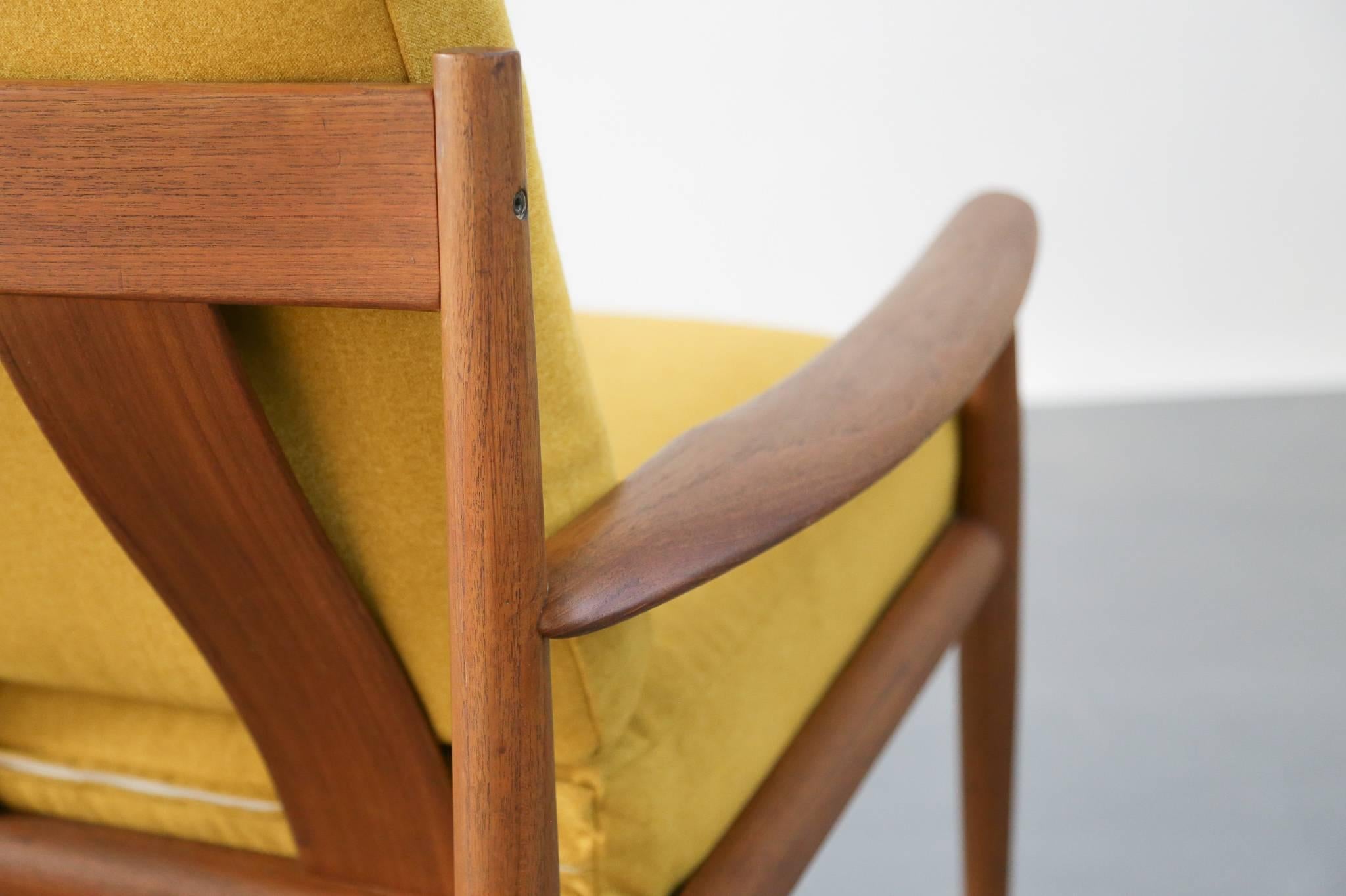 Lounge Chairs Grete Jalk Danish Teak Scandinavian Design 2