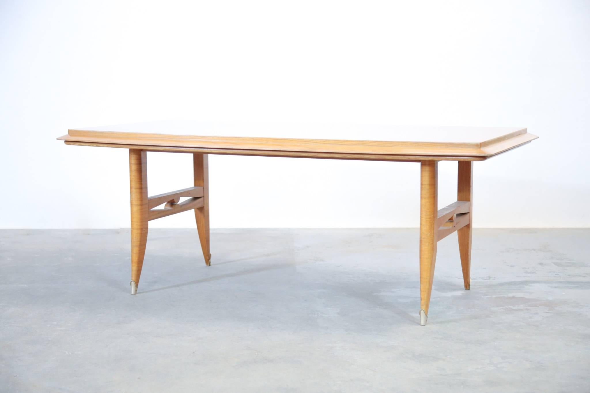 Italian Dining Table in the Style of Paolo Buffa, Midcentury