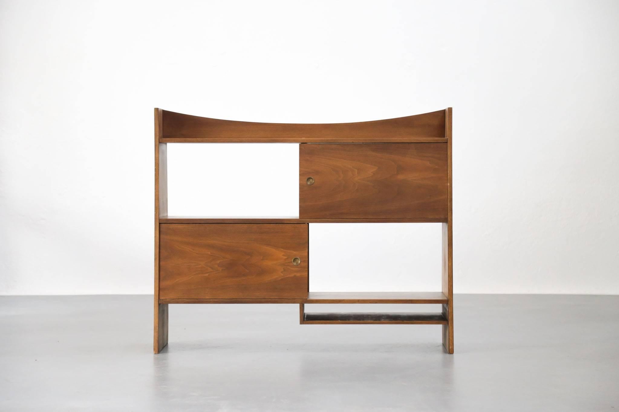 Mid-Century Modern Bookcases in the Style of Pierre Jeanneret Commode