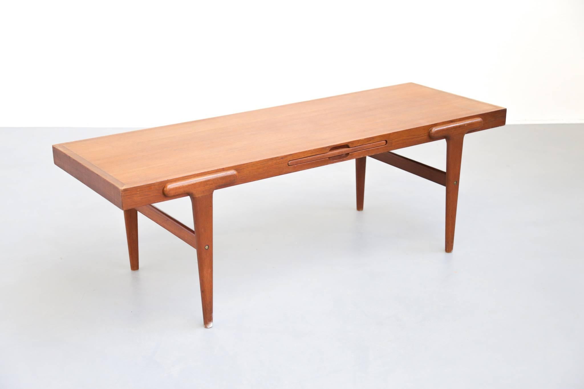 Large Coffee or Sofa Table Johannes Andersen For Sale 3