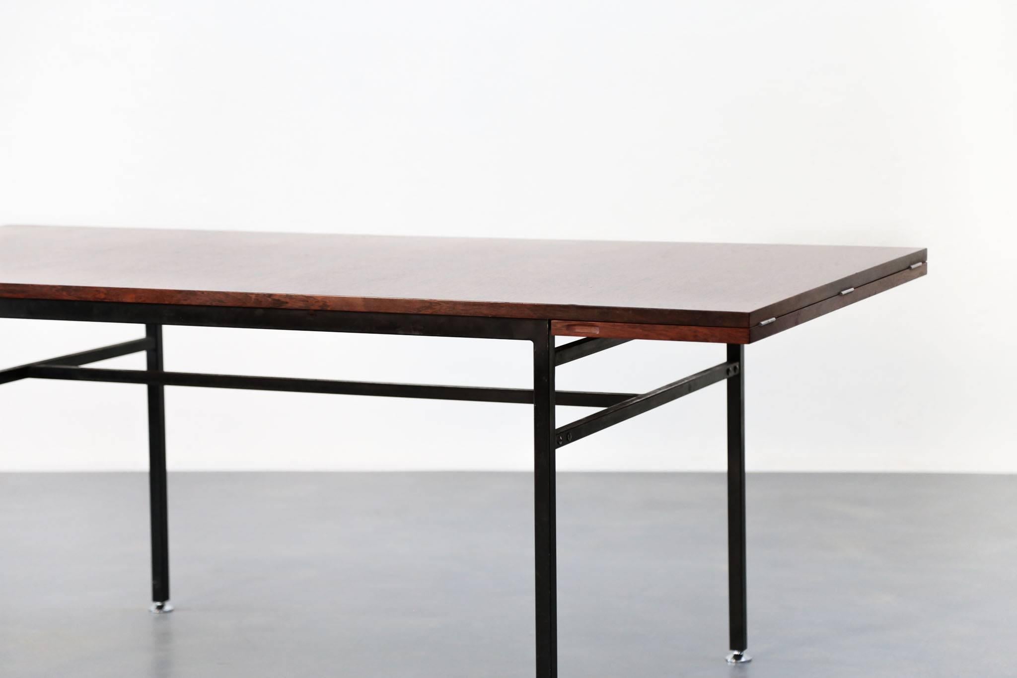 French Alain Richard Dining Table Rosewood Model, 800