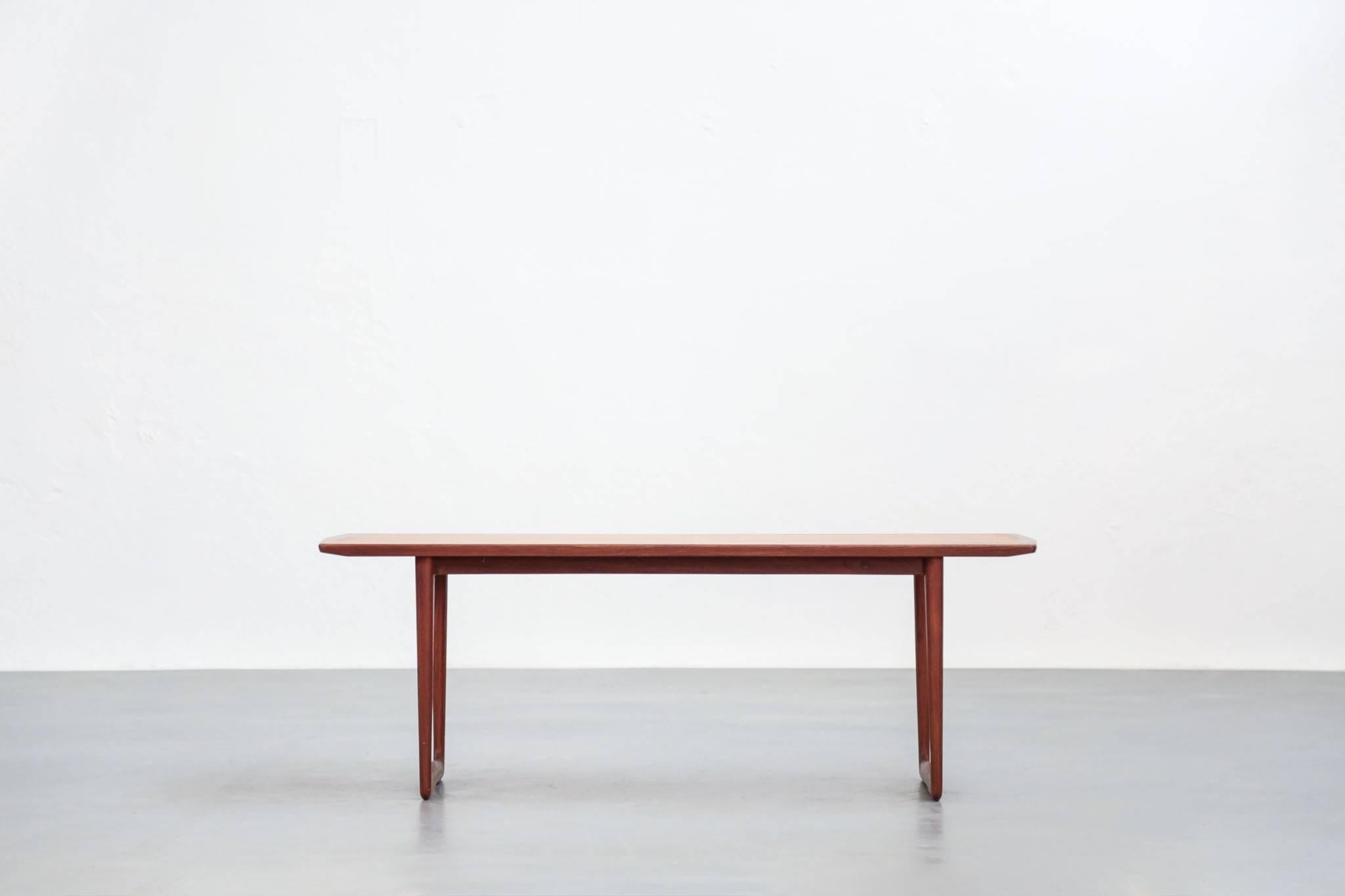 Scandinavian Modern Scandinavian Coffee Table in Teak, 1960s, Danish