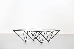 Geometric Alanda Coffee Table by Paolo Piva, 1970s