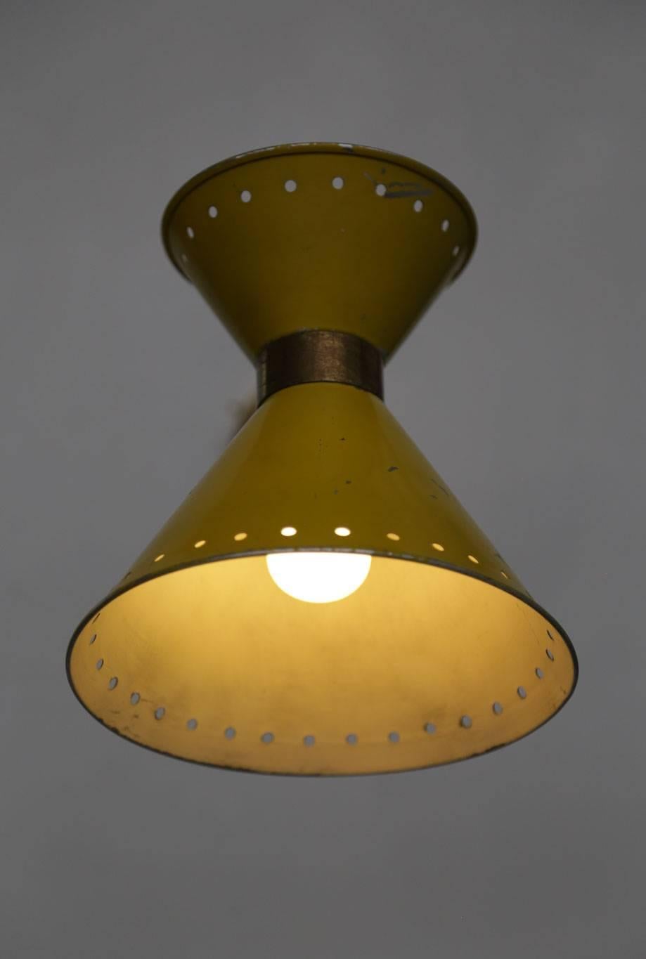 Large Wall Light in the Style of Pierre Guariche French Sconce 1