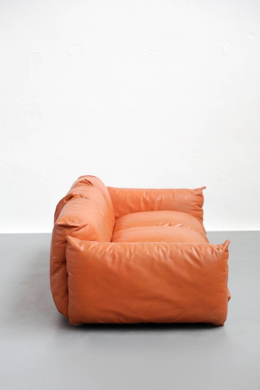 Italian Sofa Mario Marenco for Arflex, 1970s, Midcentury