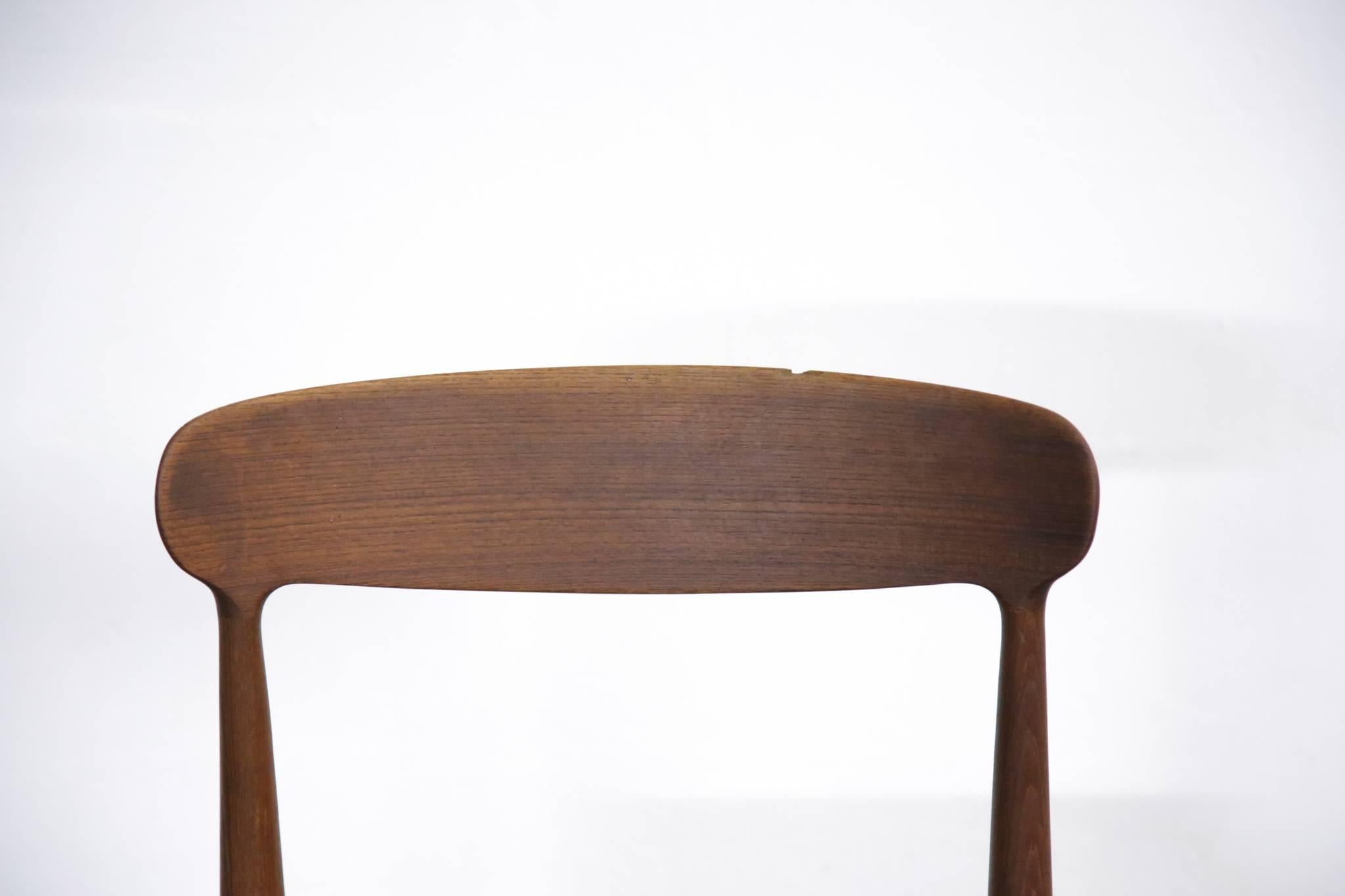 Set of Five Danish Chairs, Johannes Andersen 3