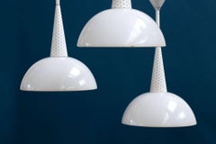 Pendant Light Attributed to Mathieu Mategot for Holophane, 1960s
