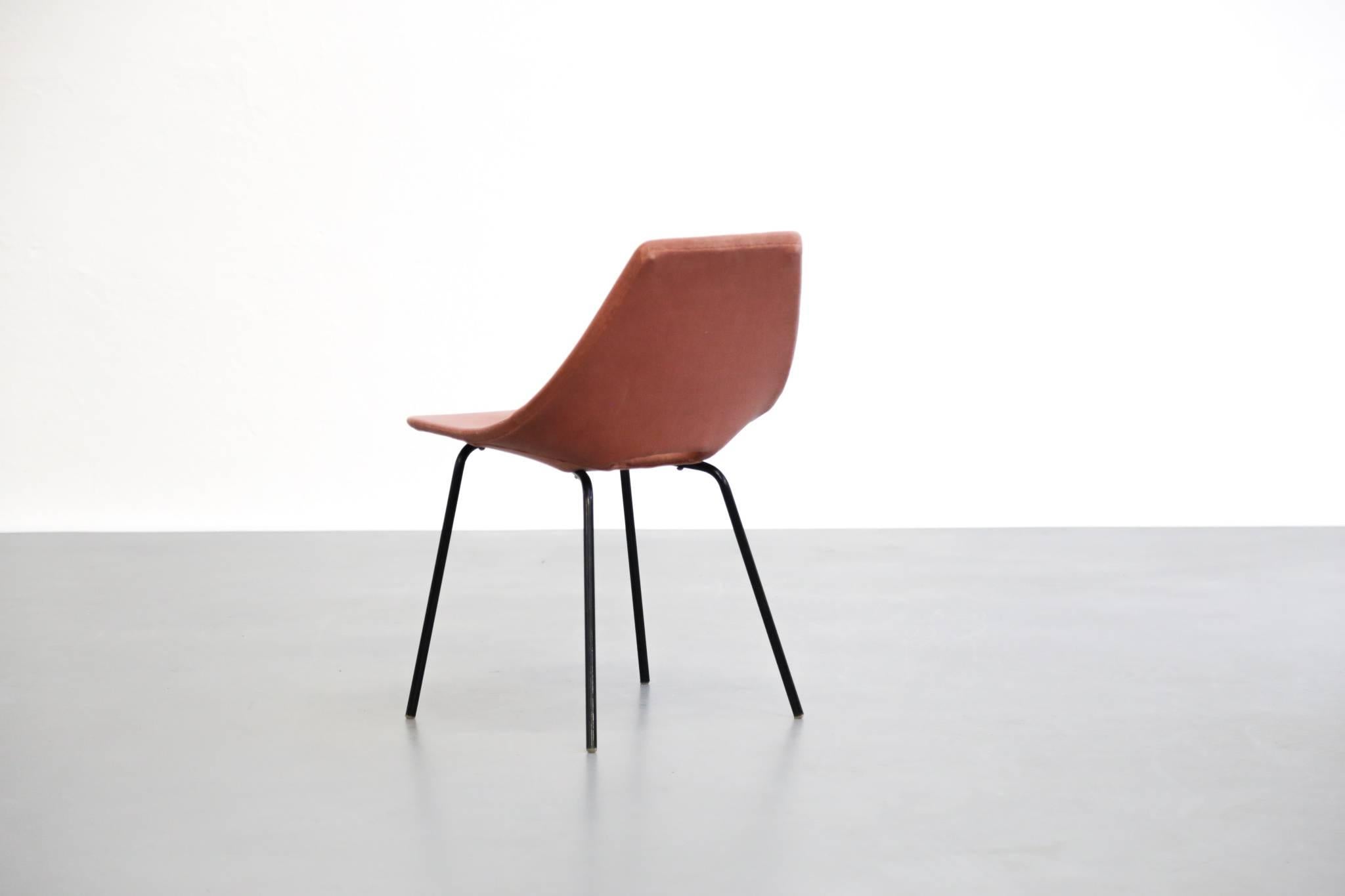 French Tonneau Chair by Pierre Guariche for Steiner