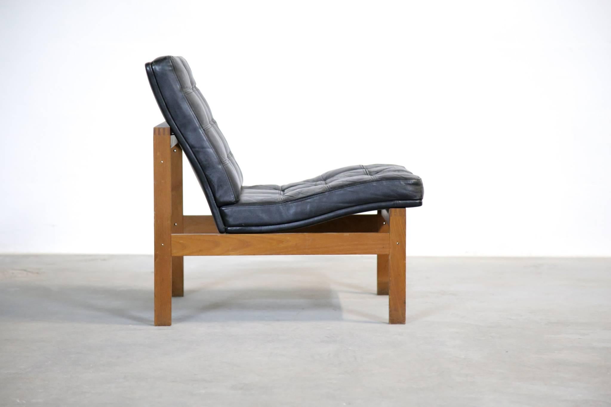 Scandinavian Modern Scandinavian Armchair Ole Gjerlov-Knudsen Torben Lind for France & Son