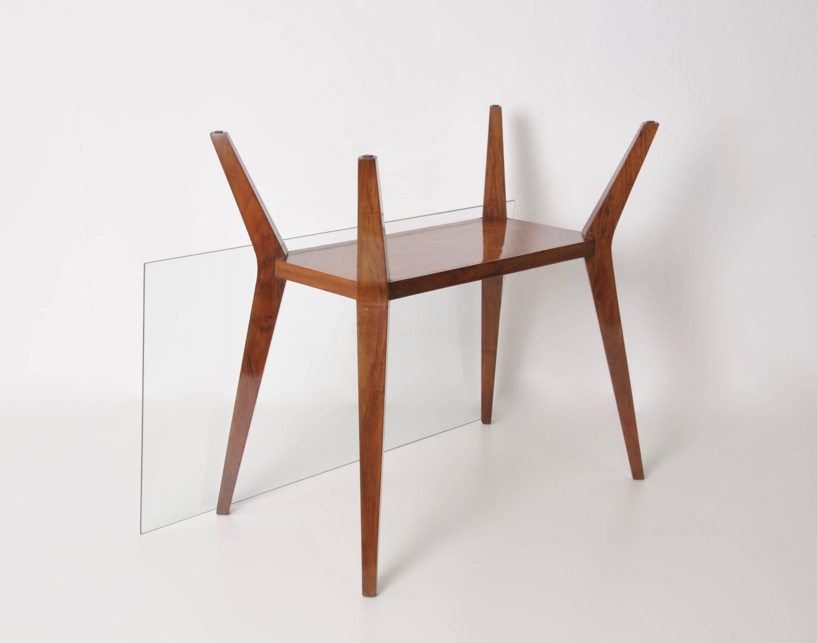 20th Century 1950s Cesare Lacca, Coffee Table Walnut Mid-Century Modern