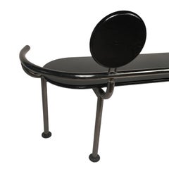 1980s Memphis Style Bench, Attributed to Ettore Sottsass