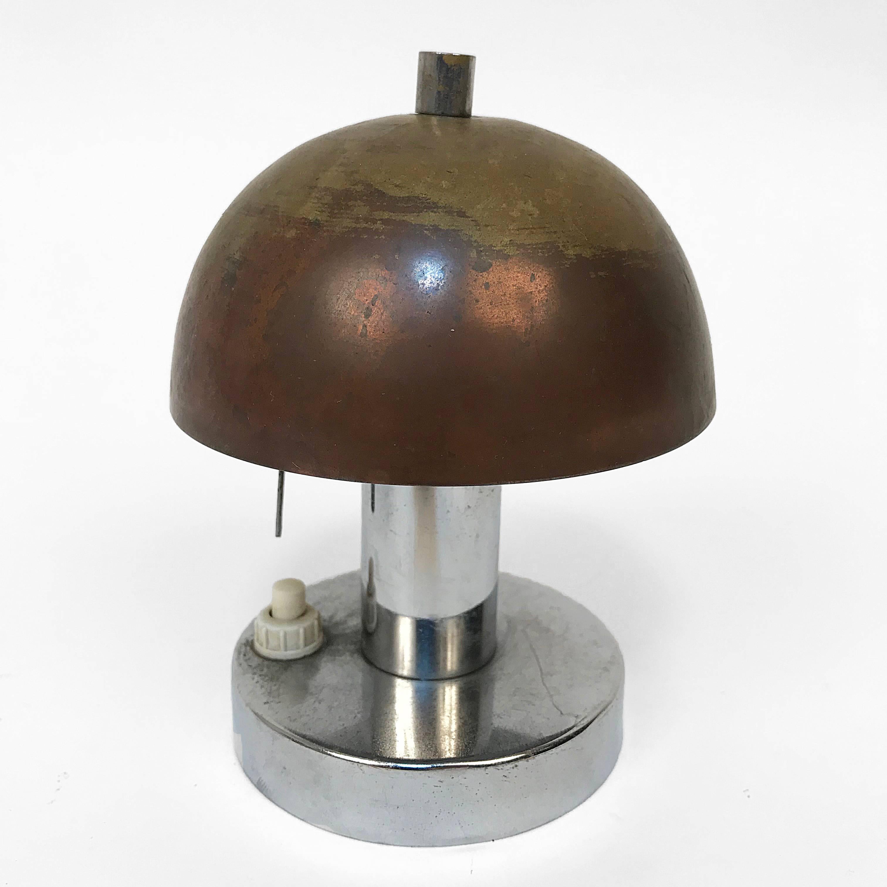 Czech Rare Pair of Bauhaus 1930s Table Lamps Franta 'Frantisek' Anyz e Jaroslav