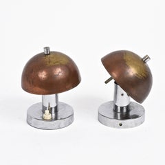 Rare Pair of Bauhaus 1930s Table Lamps Franta 'Frantisek' Anyz e Jaroslav