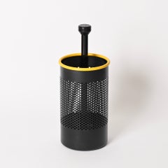 Special Edition Black & Yellow Cribbio Umbrella Stand by Barbieri, Italy, 1980s