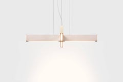 2x4 Plus Pendant in Whitewashed Wood - 36 in