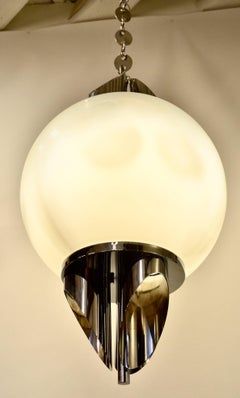 Gaetano Sciolari Chandelier Glass from Mazzega, 1960s
