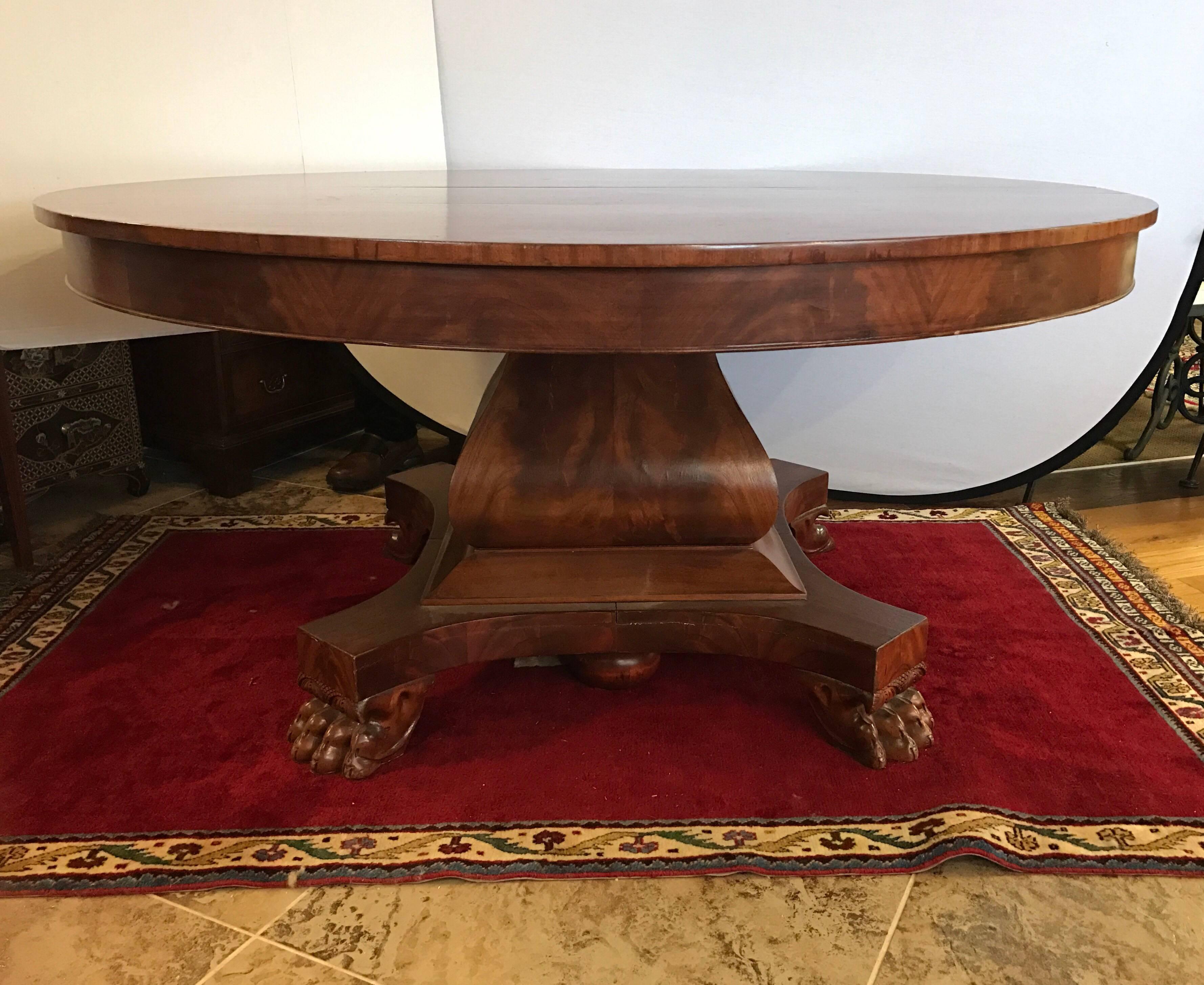 antique english dining table