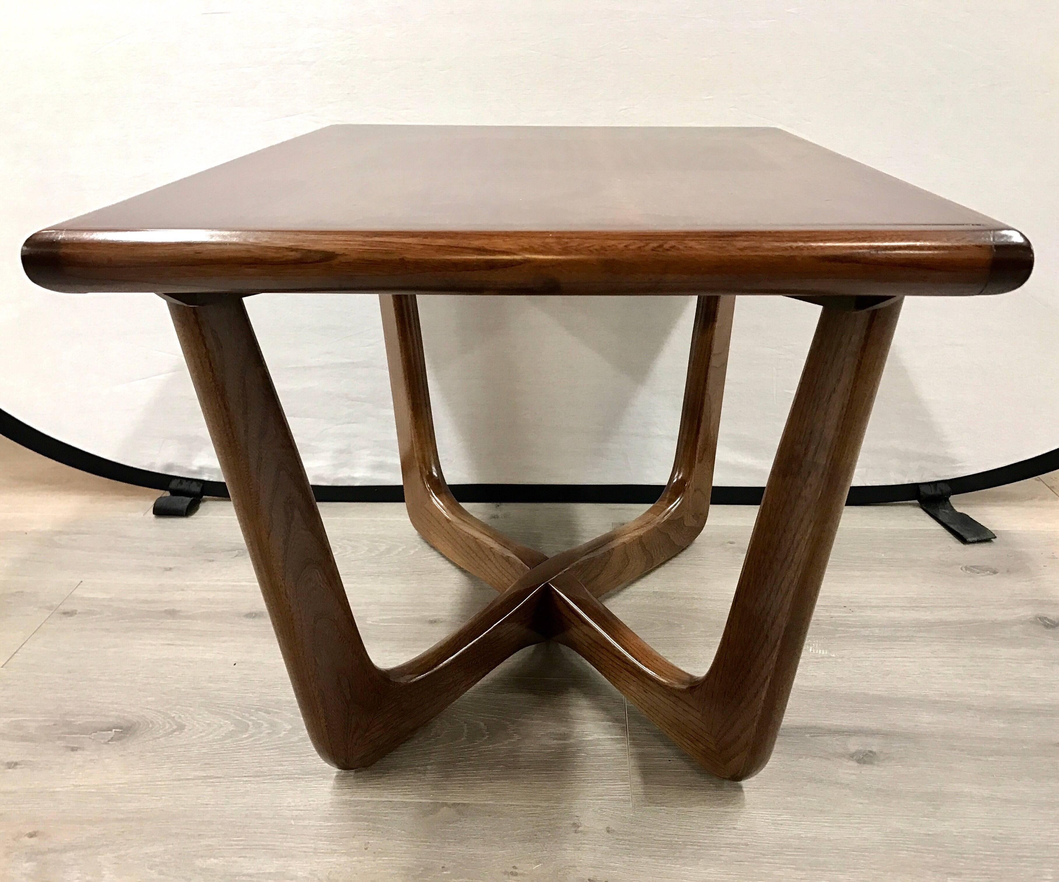 Danish Pair of Adrian Pearsall Style End Tables
