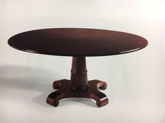 Baker Furniture Thomas Pheasant Round Pedestal Dining Room Table