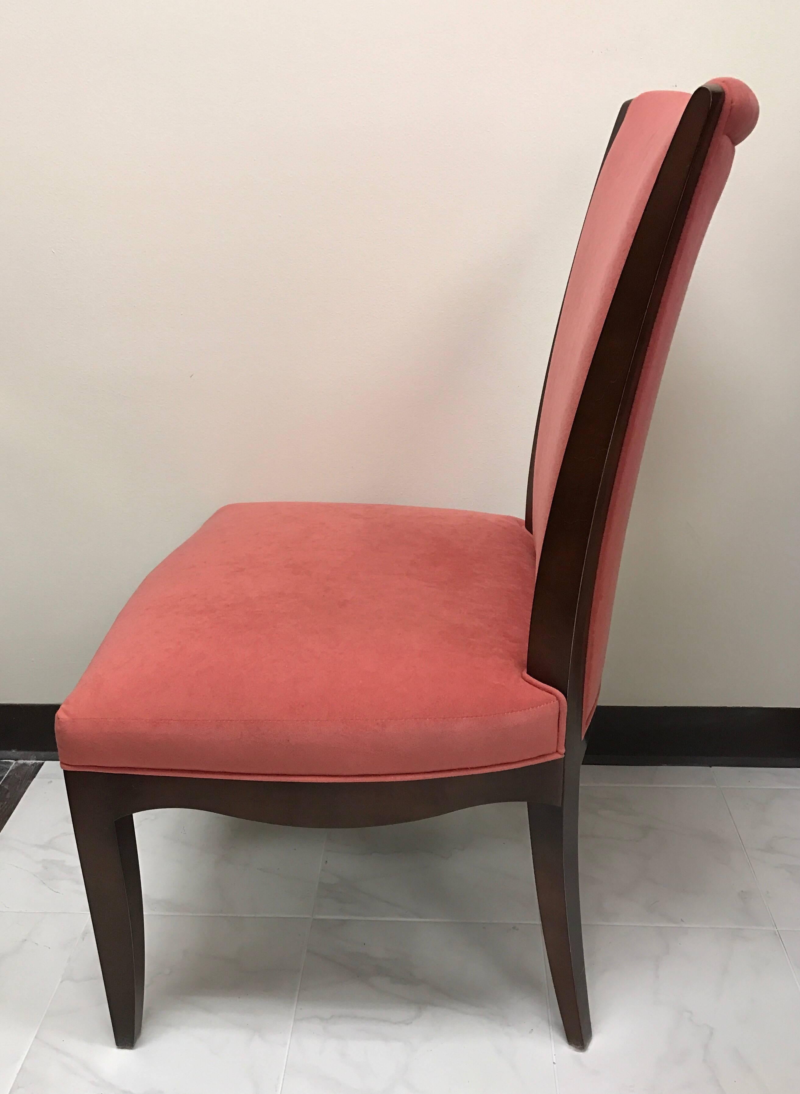 Contemporary Set of Six Barbara Barry for Baker Furniture Dining Room Chairs