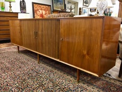 Mid Century Modern Furnette Buffet Credenza Bar Server Sideboard
