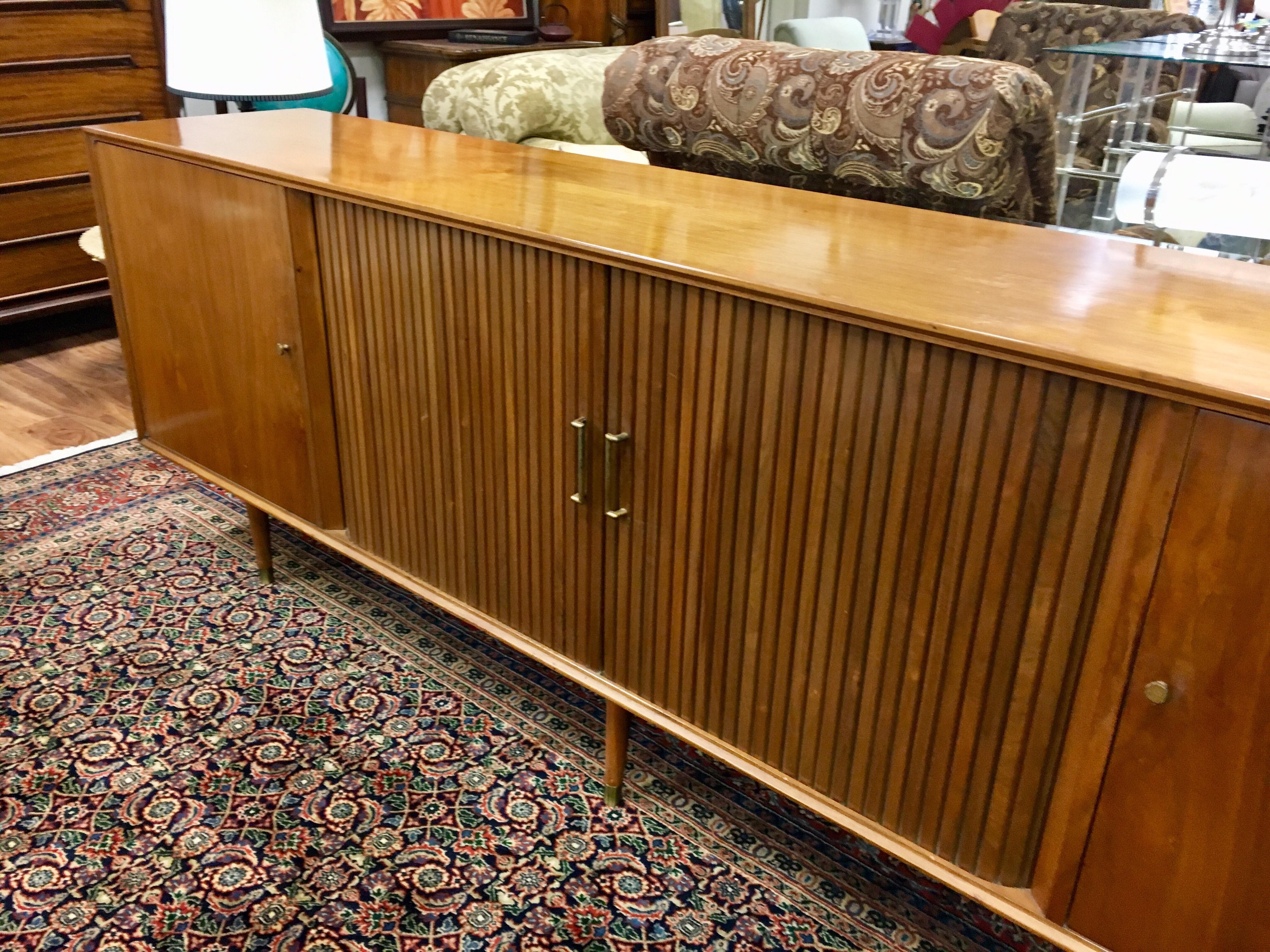 Mid-Century Modern Mid Century Modern Furnette Buffet Credenza Bar Server Sideboard