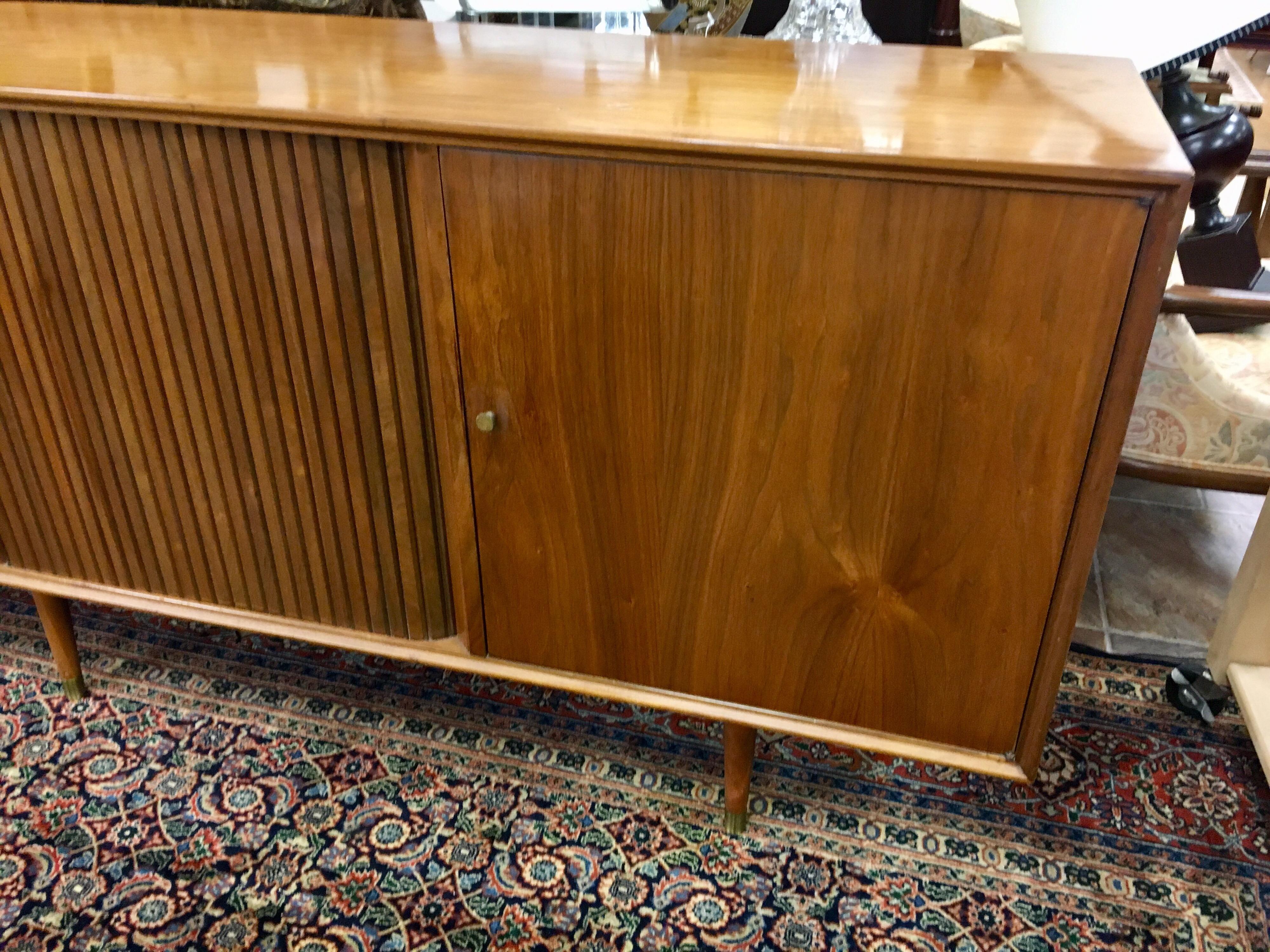American Mid Century Modern Furnette Buffet Credenza Bar Server Sideboard