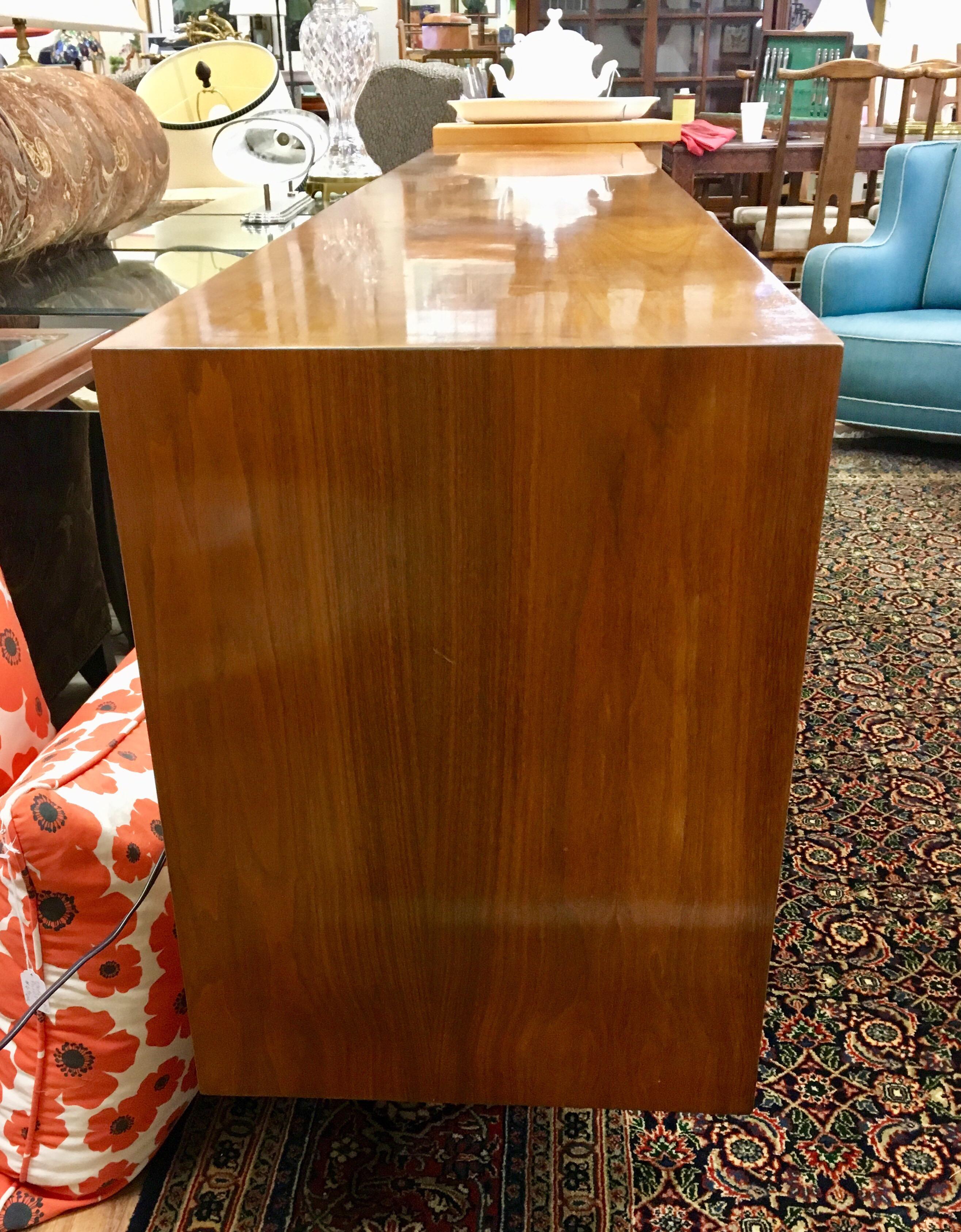 Mid Century Modern Furnette Buffet Credenza Bar Server Sideboard 1
