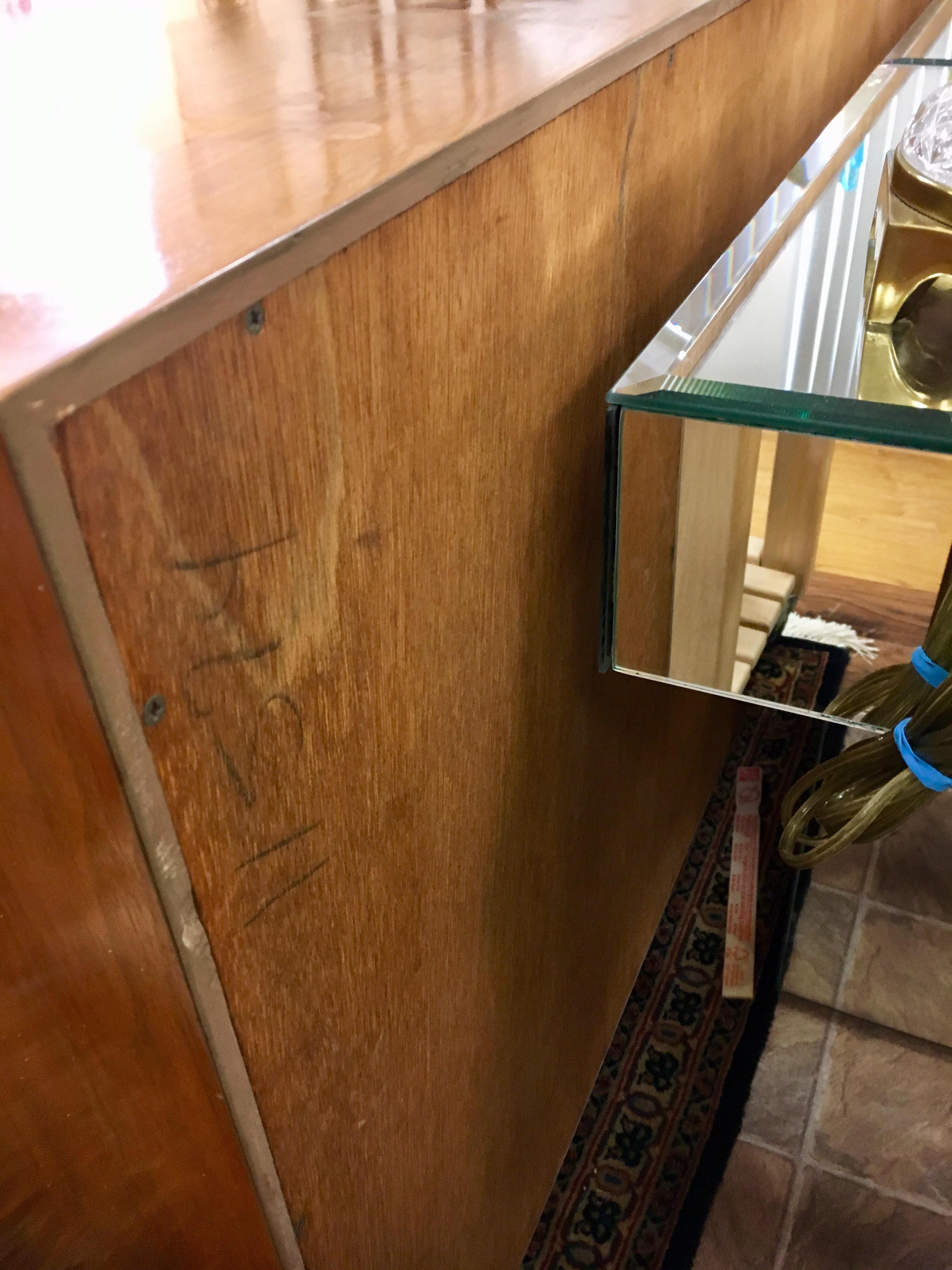 Mid Century Modern Furnette Buffet Credenza Bar Server Sideboard 6