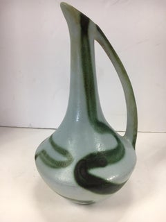 Mid-Century Modern Harsa Studio Israel Ceramic Pitcher Decanter