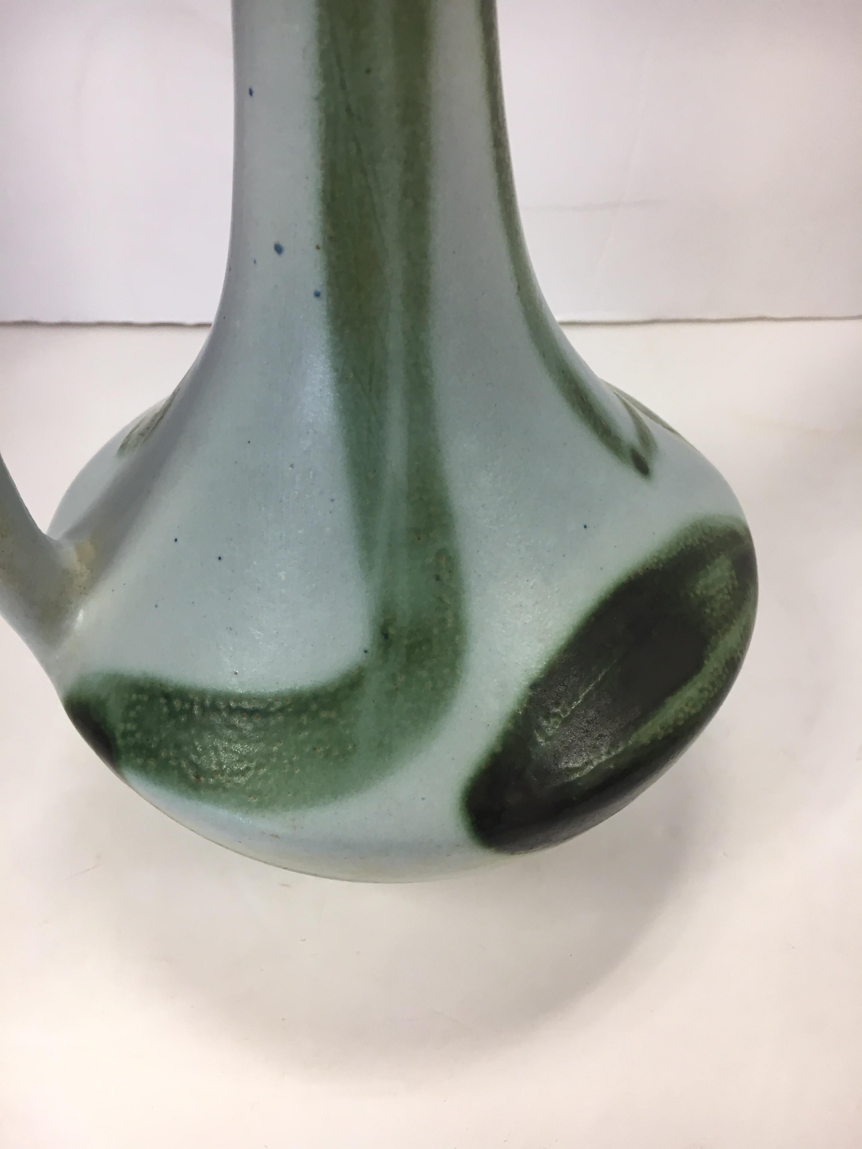 Mid-Century Modern Harsa Studio Israel Ceramic Pitcher Decanter 1