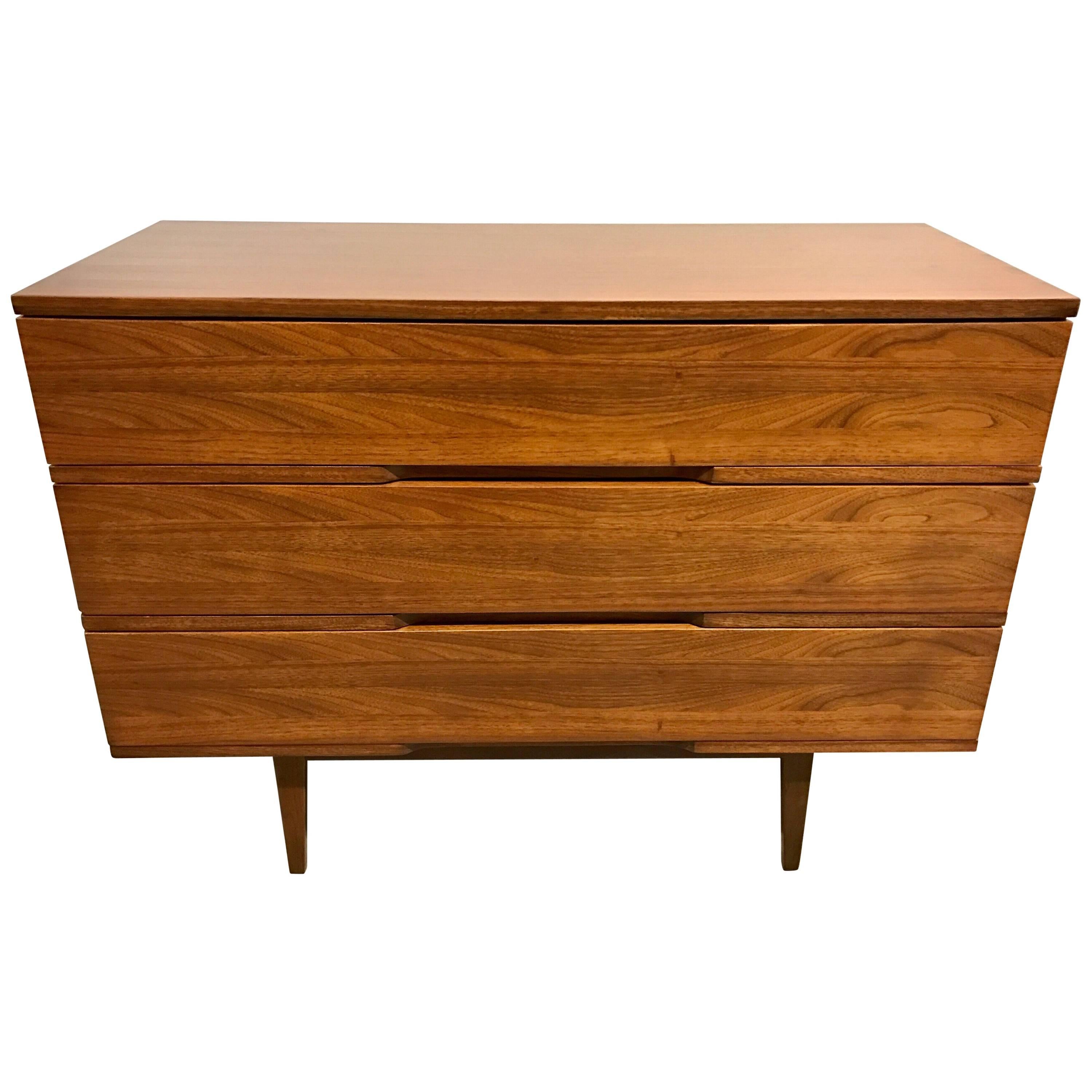 Midcentury Danish Modern Dresser Chest of Drawers Perfect Size for Apartment