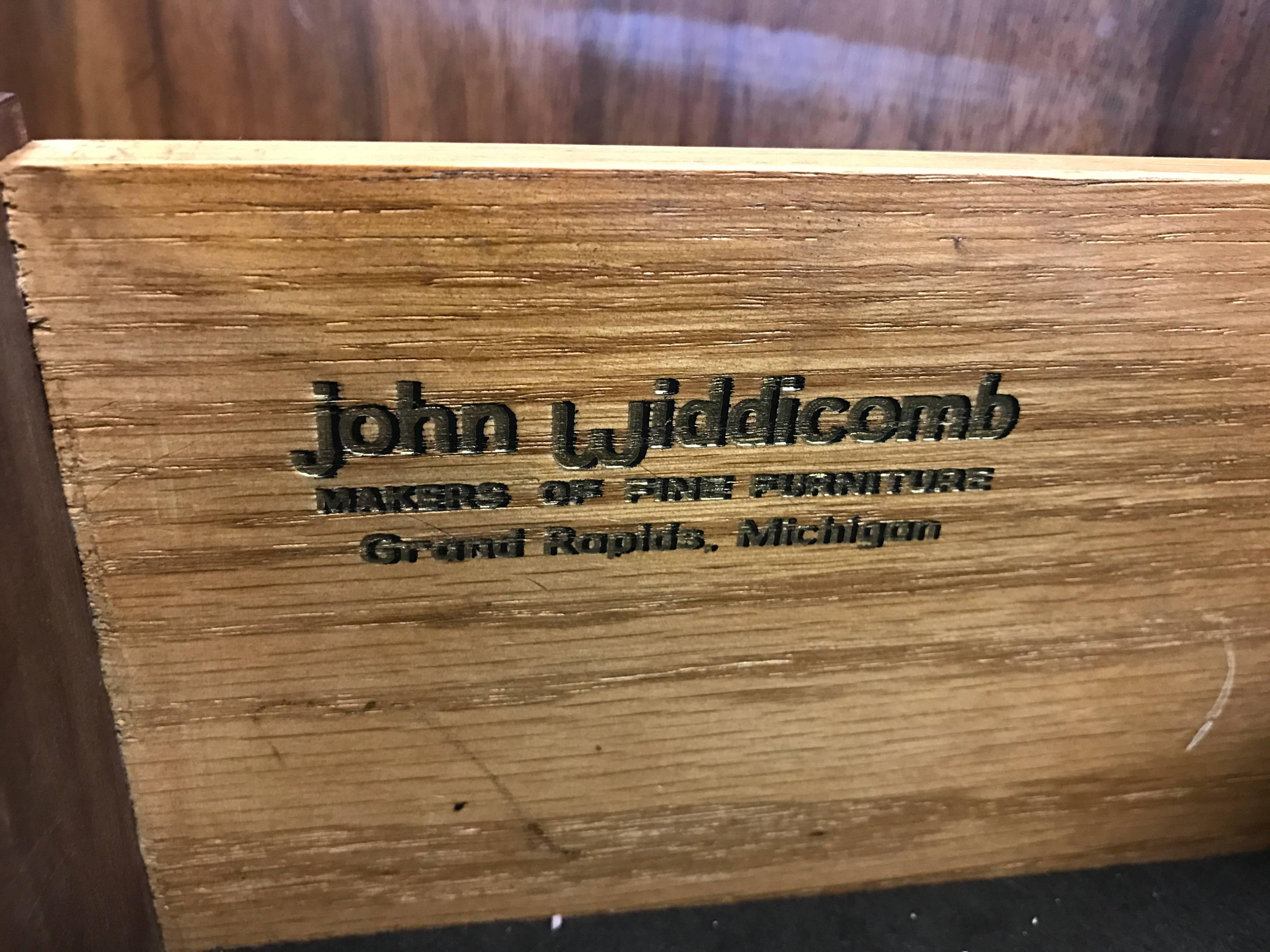 Late 20th Century John Widdicomb Midcentury Server Credenza Buffet