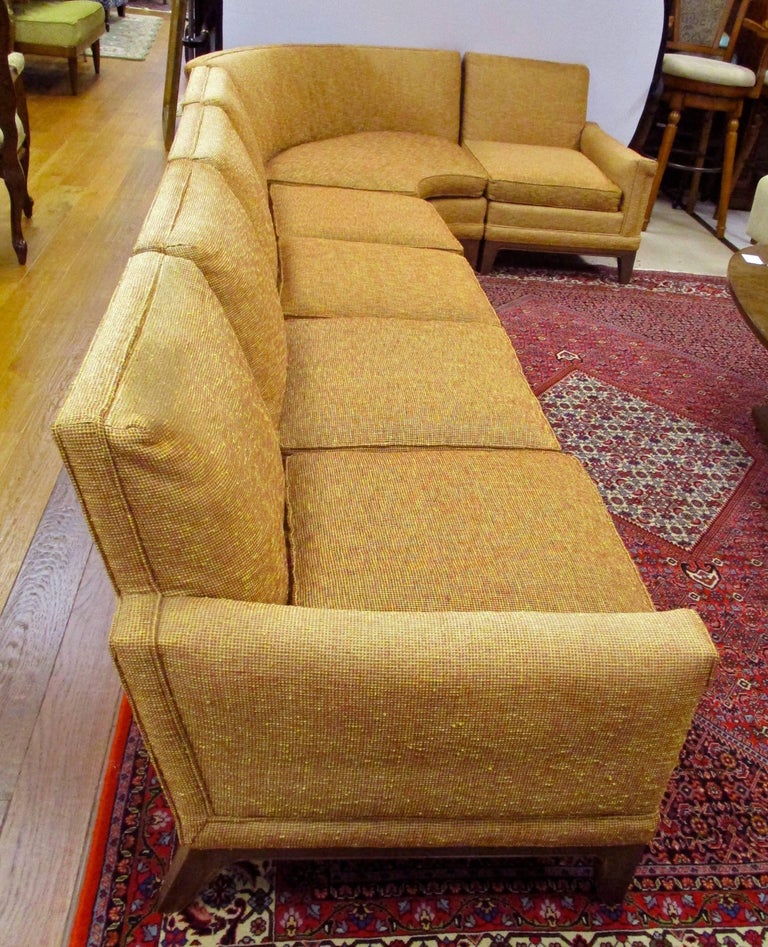 Baker Furniture, Midcentury SixPiece Sectional Sofa For Sale at 1stDibs