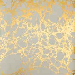 Wabi River Wallpaper or Wall Mural in Gold Metallic