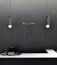 Brasscloth Obsidian Wallpaper in Black Textured Silver Metallic