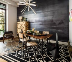 Cirrus Veil Wallpaper or Wall Mural in Dark Grey Silver Metallic