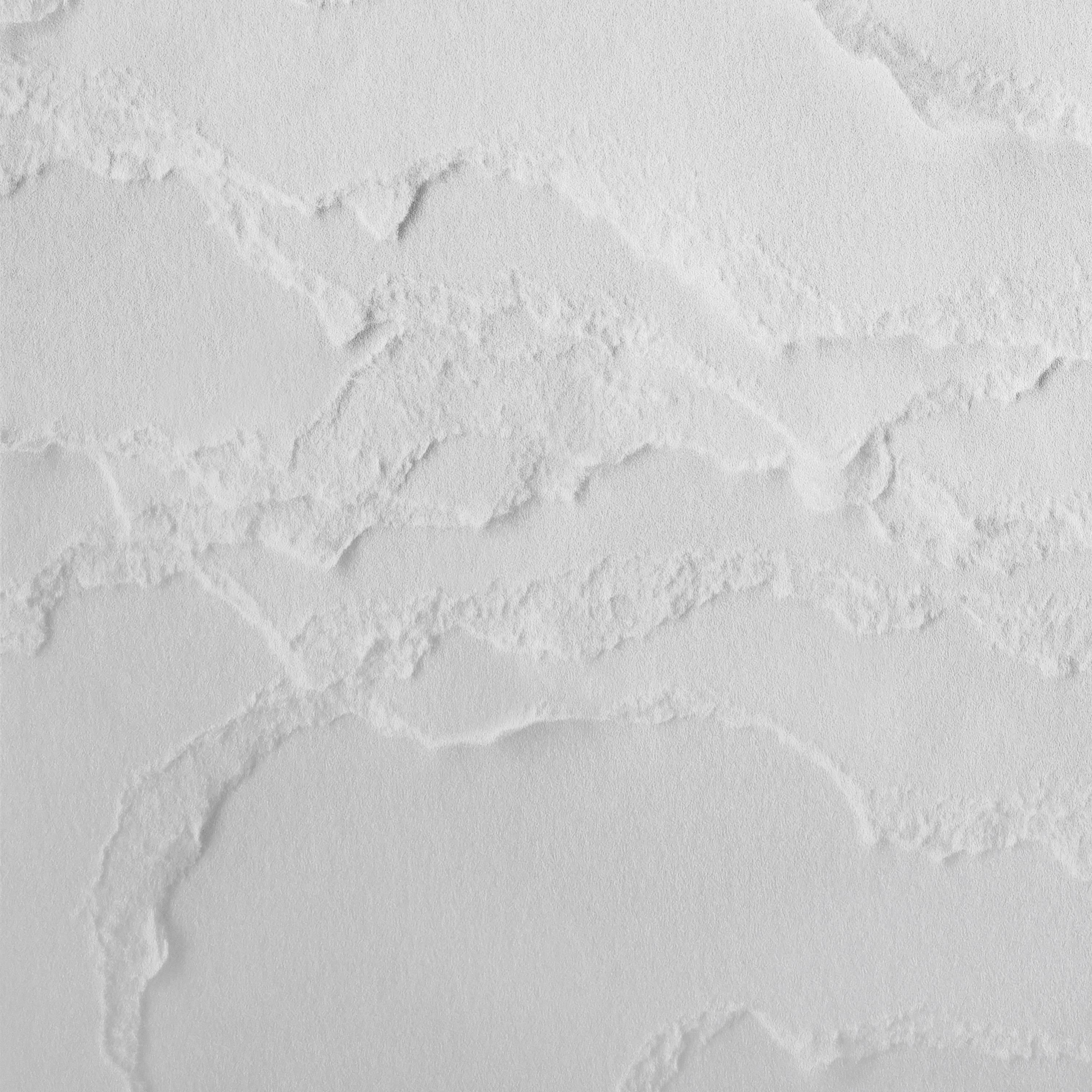 Snarkitecture Topographies Winter Wallpaper in Matte Snow For Sale